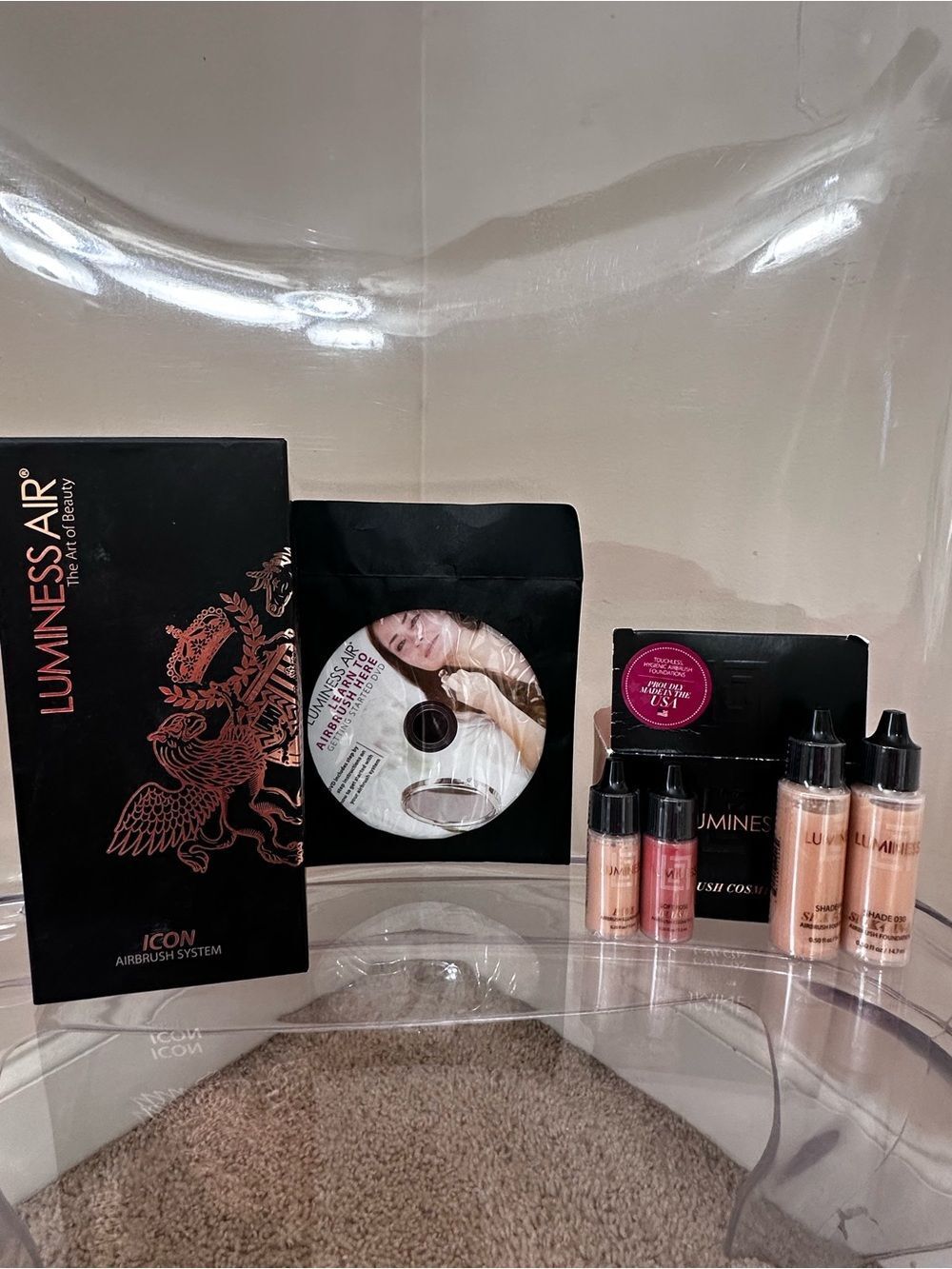 NIB Luminess Air Icon Airbrush System ++